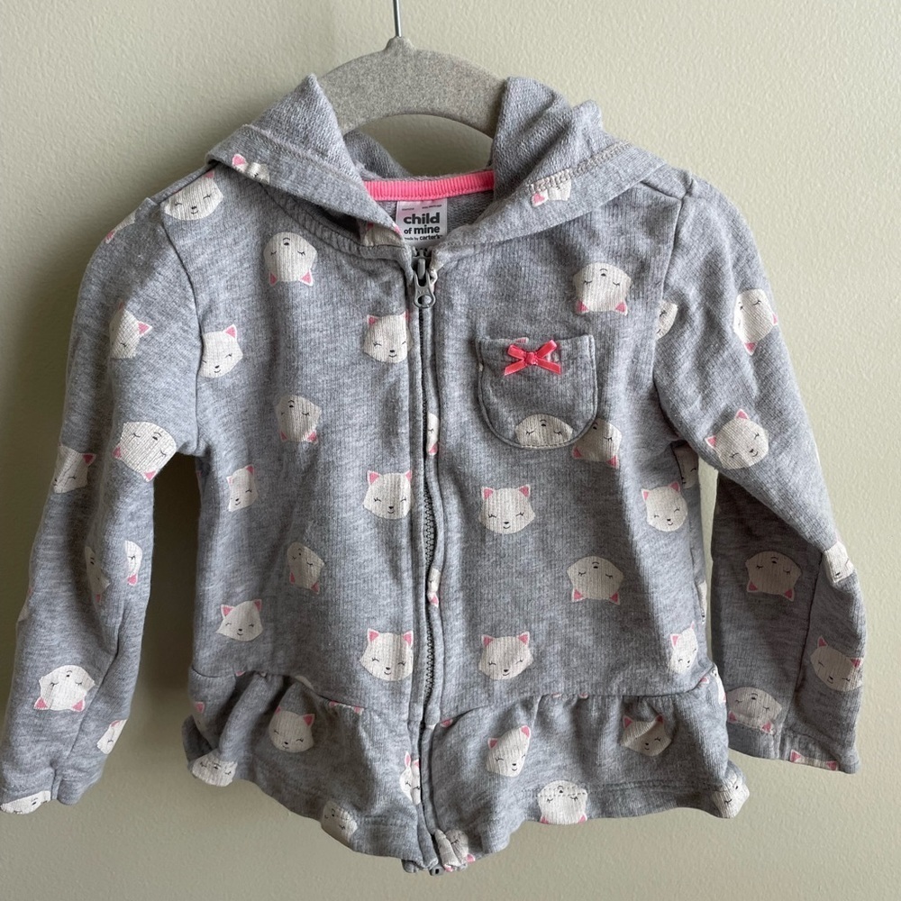 Carters Children’s Girl Cat Jacket